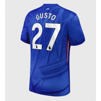 Billige Fotballdrakt Chelsea Malo Gusto #27 Replika Hjemmedrakt 2025-26 Kortermet